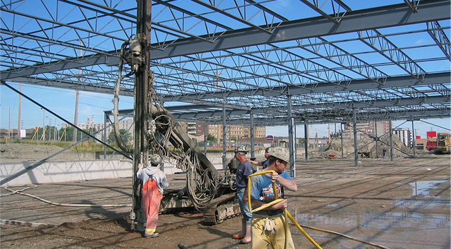 Wal-Mart Micropiles